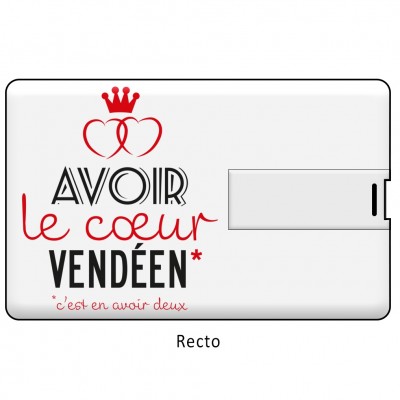 Clé USB cœur vendéen – Vendée