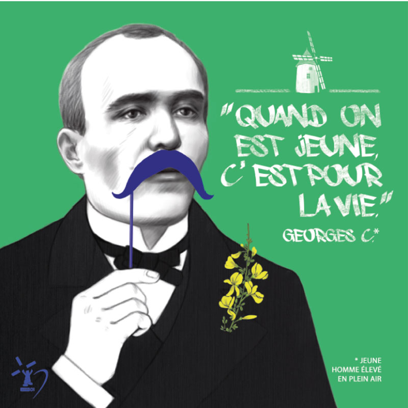 Carte postale, cartes postales, Georges Clemenceau, Vendée, humour, image humour
